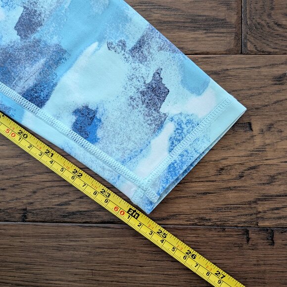 aerie leggings blue pattern size small - Picture 12 of 12